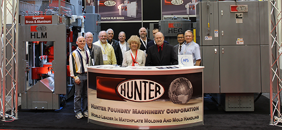 2016 CastExpo Hunter Foundry's Booth No. 3122